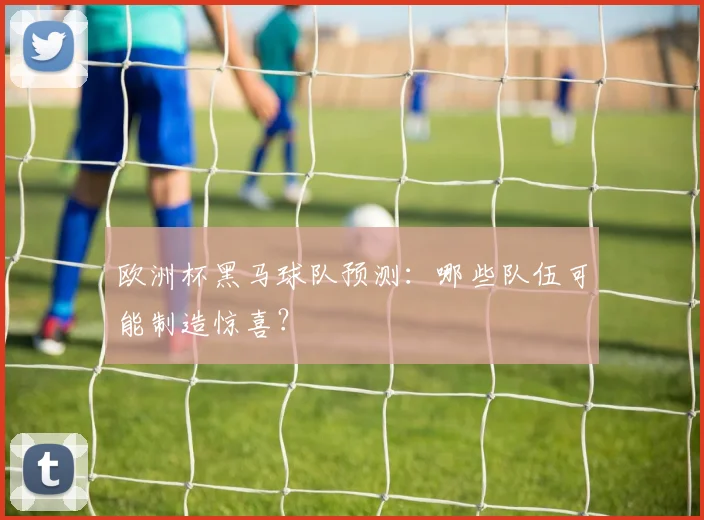欧洲杯黑马球队预测：哪些队伍可能制造惊喜？